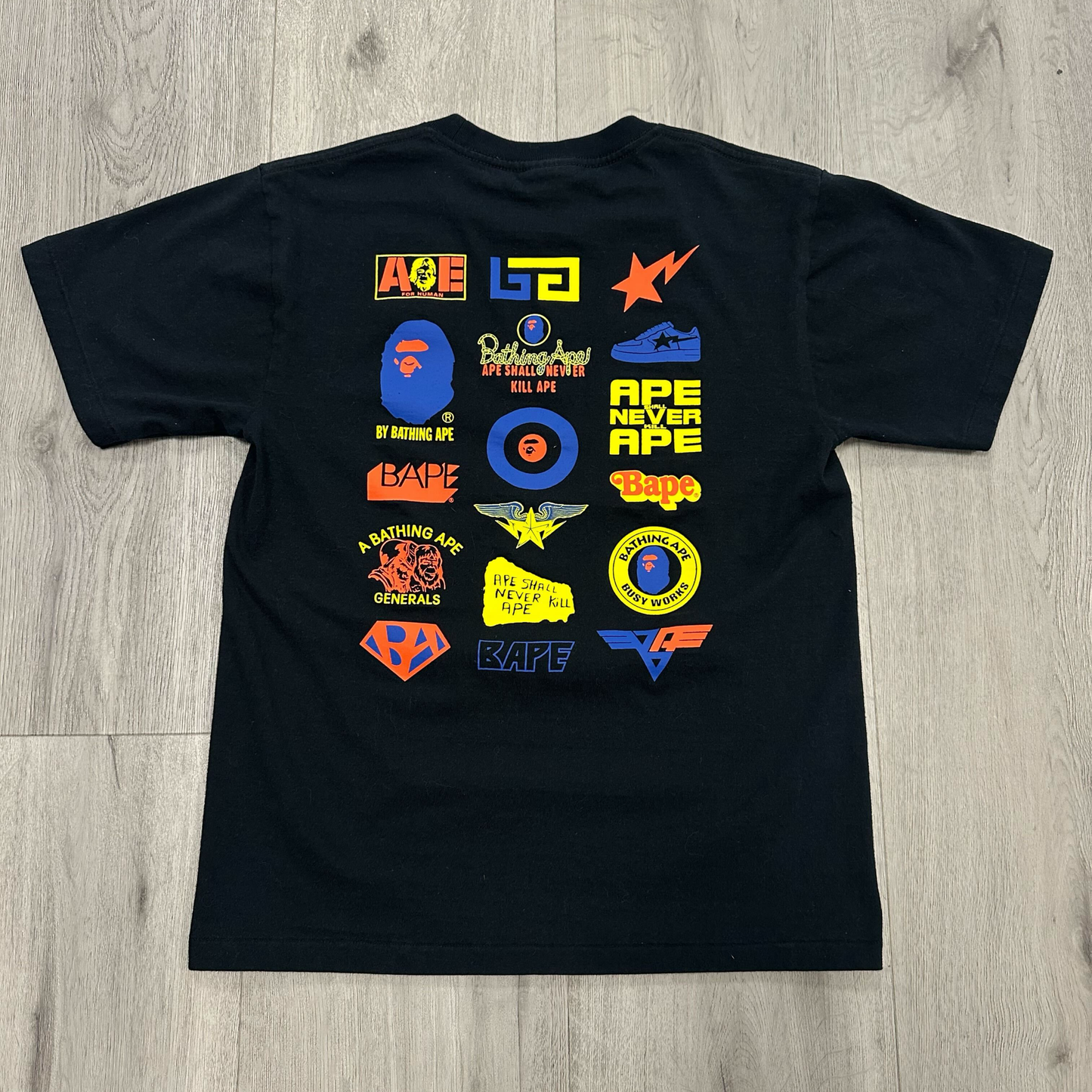 BAPE Classic Logo Tee Black