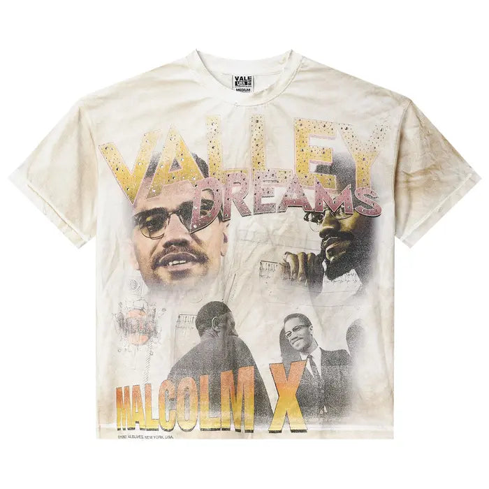 Vale Forever Malcolm X Tee - Cream