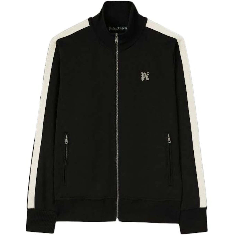 Palm Angels Monogram Track Jacket Black/Off White