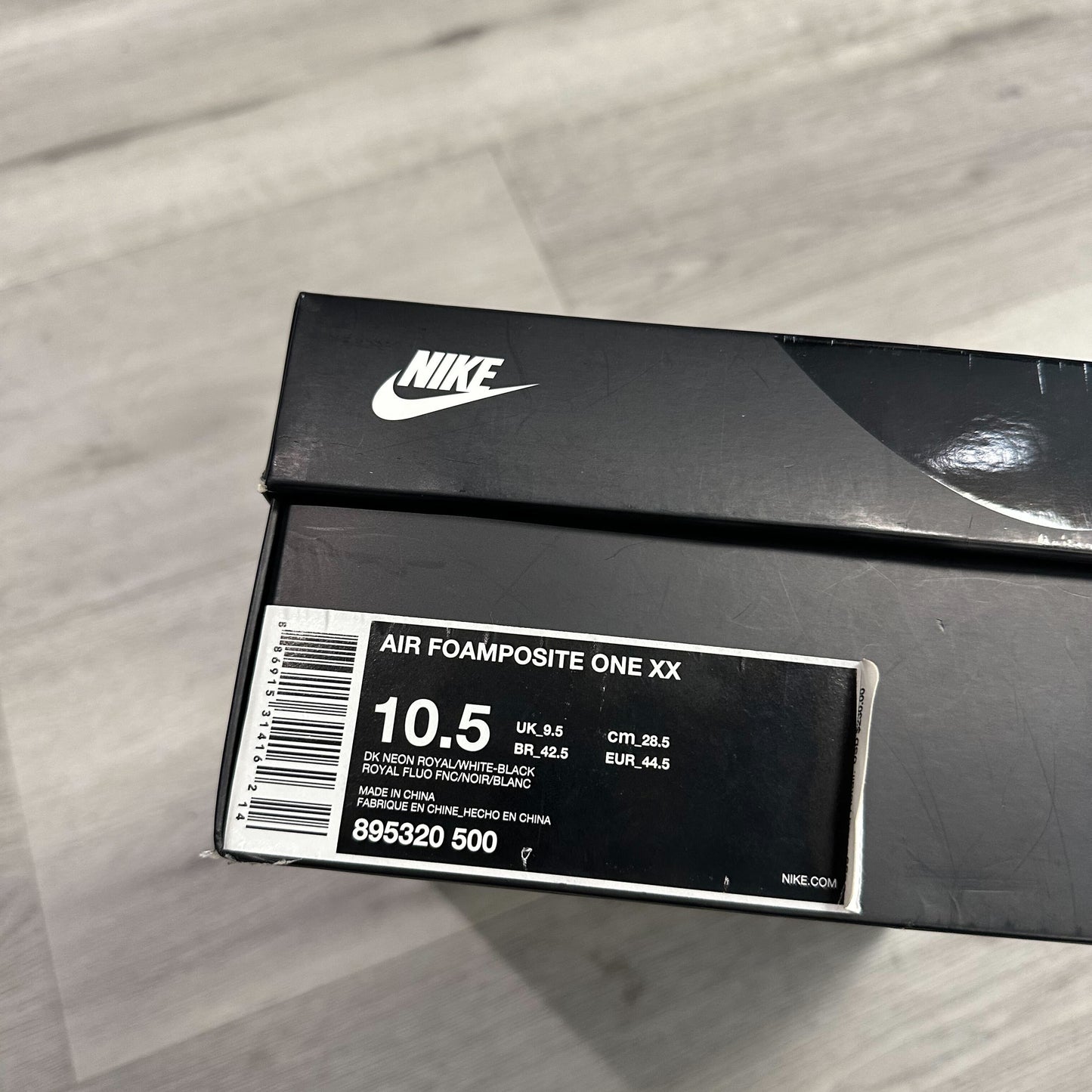 Nike Air Foamposite One Royal Blue XX 20th Anniversary 2017