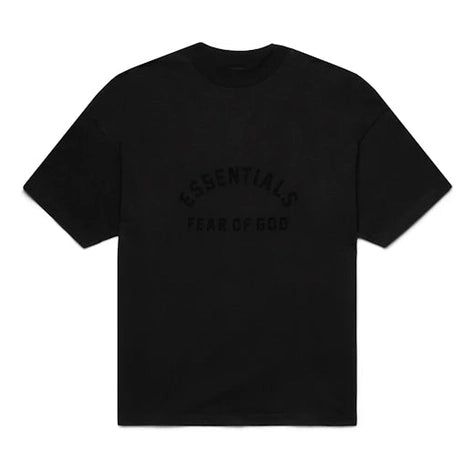 Fear of God Essentials Arch Logo Tee Jet Black