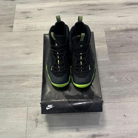 Nike Little Posite One Black Volt GS