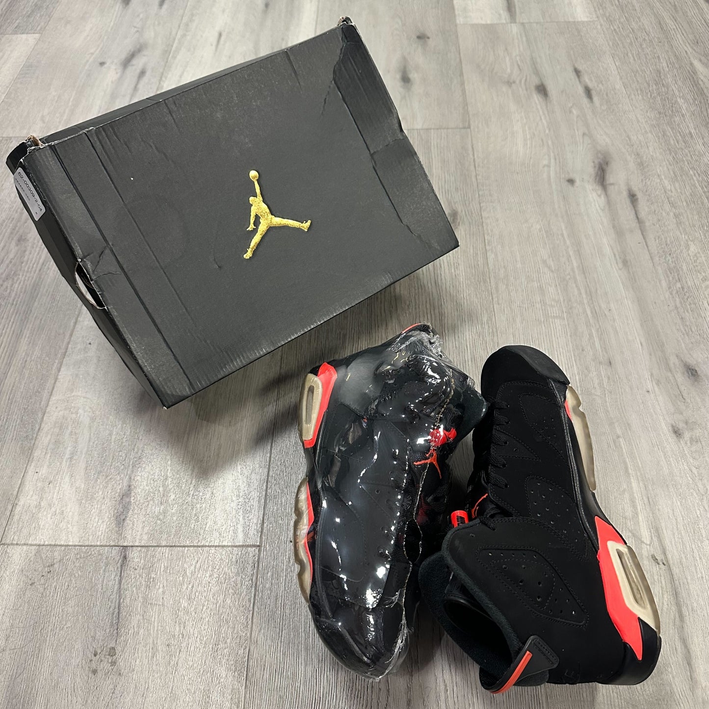 Jordan 6 Retro Black Infrared 2019 GS