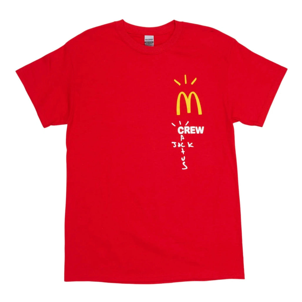 Travis Scott x McDonald's Crew T-shirt Red