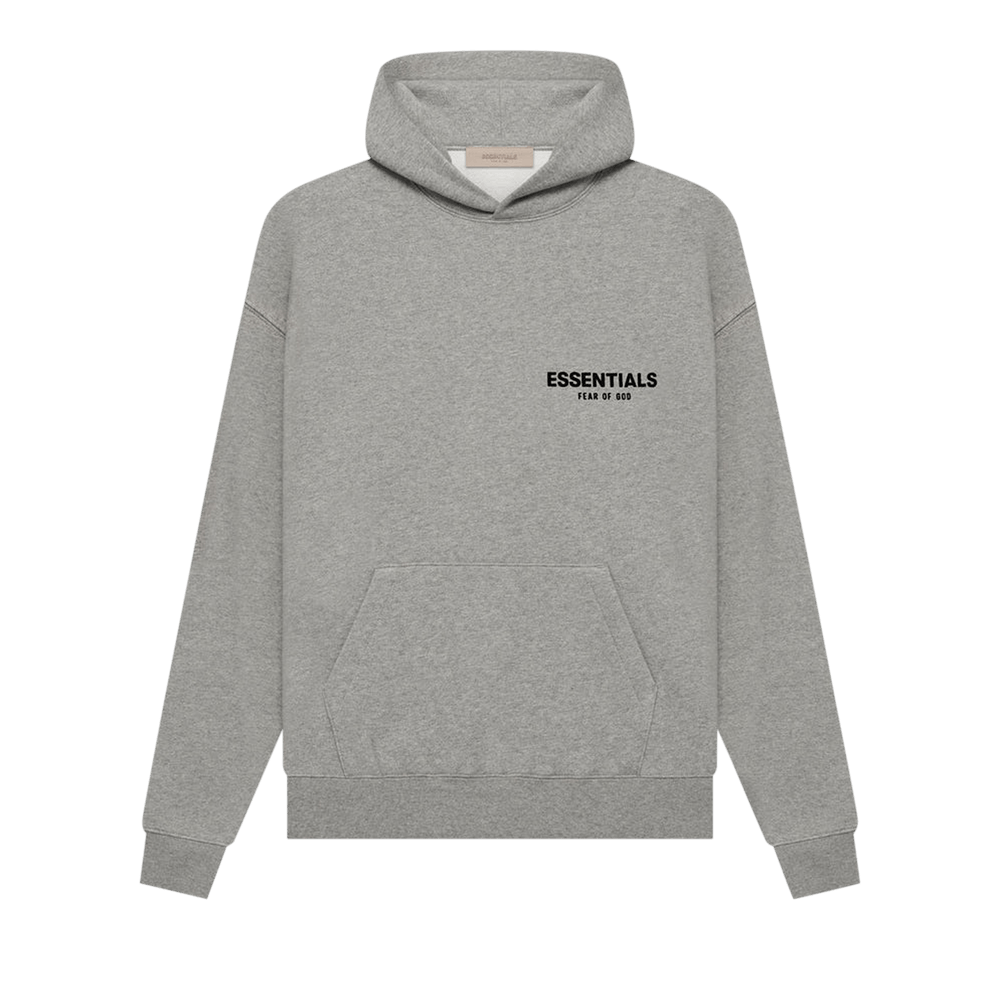 Fear of God Essentials Pullover Hoodie Dark Heather Oatmeal