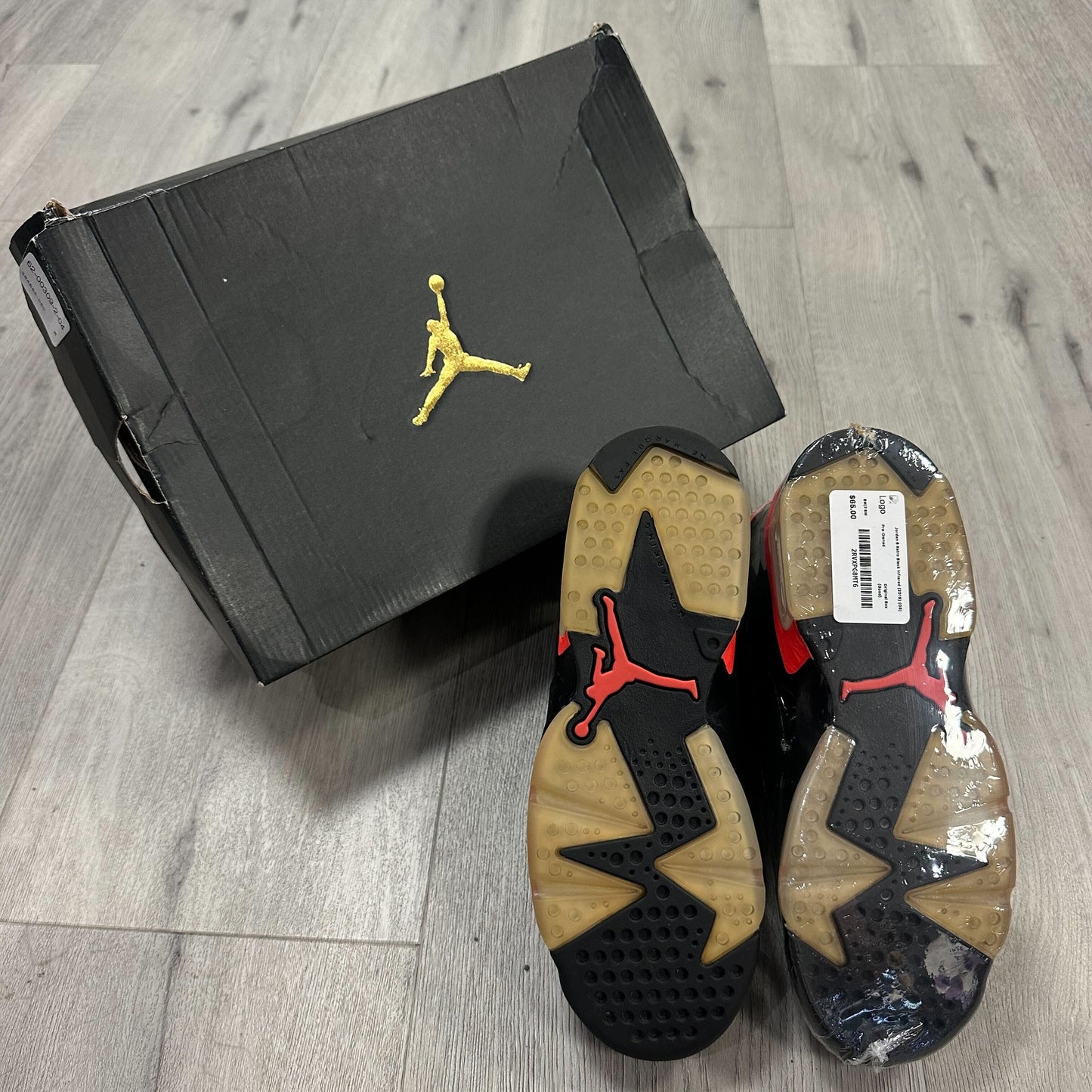 Jordan 6 Retro Black Infrared 2019 GS
