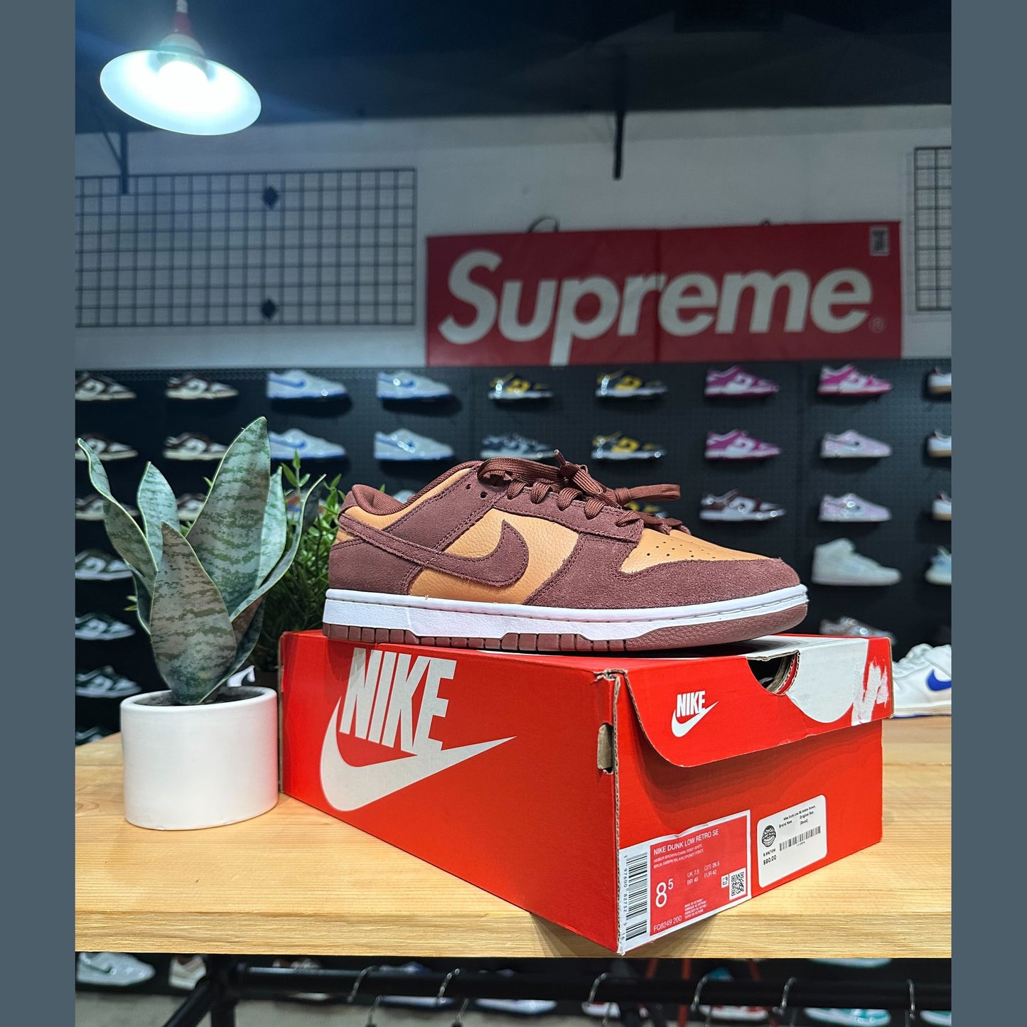 Nike Dunk Low SE Amber Brown