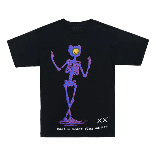 KAWS x Cactus Plant Flea Market T-shirt Black