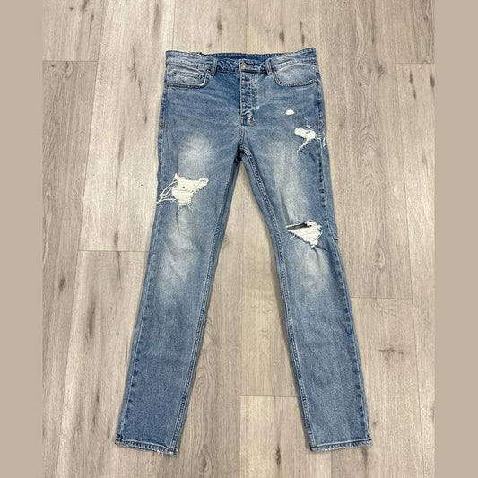 Ksubi Skinny Distressed Denim