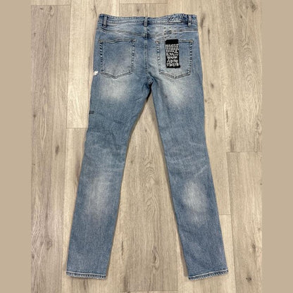 Ksubi Skinny Distressed Denim