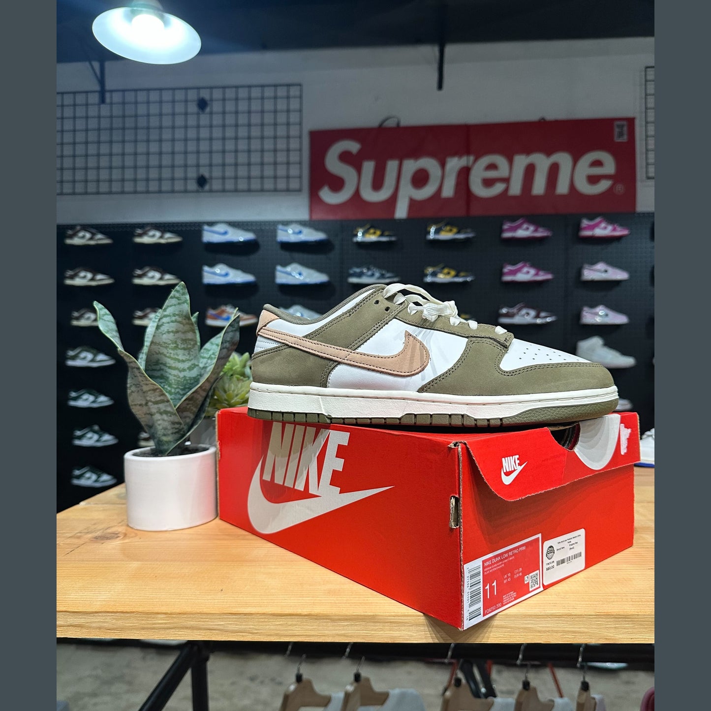 Nike Dunk Low Premium Medium Olive Hemp