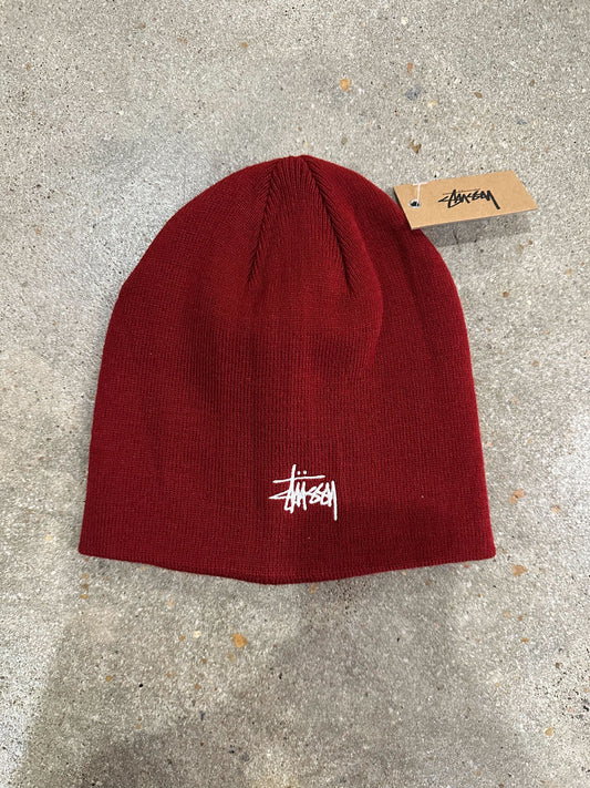 Stussy Basic Skullcap Wine