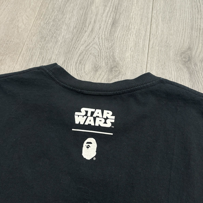 BAPE x Star Wars BB-8 & D-O Tee Black