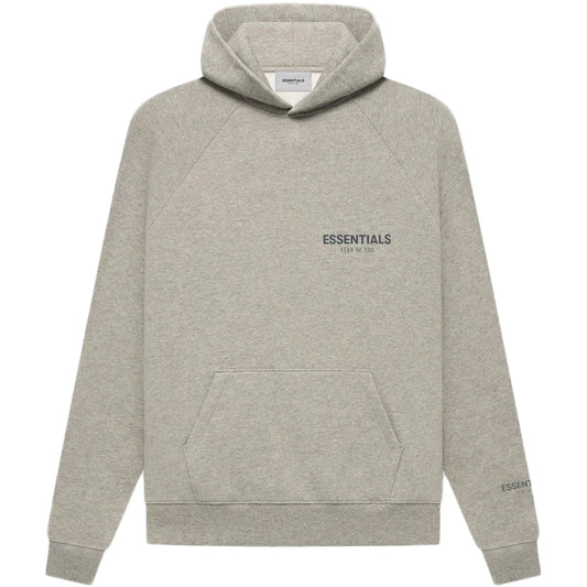Fear of God Essentials Core Collection Pullover Hoodie Heather Oatmeal