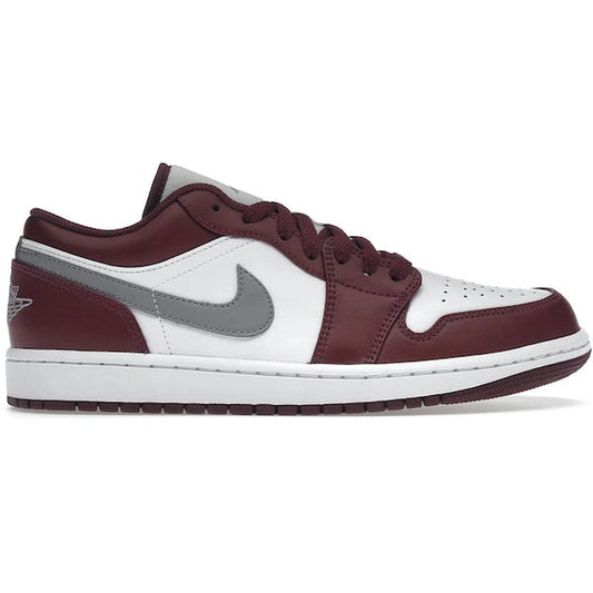 Jordan 1 Low White Bordeaux
