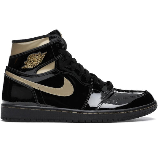 Jordan 1 Retro High Black Metallic Gold 2020
