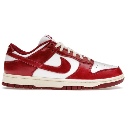 Nike Dunk Low PRM Vintage Team Red Women's