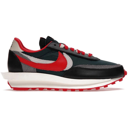 Nike LD Waffle sacai Undercover Midnight Spruce University Red
