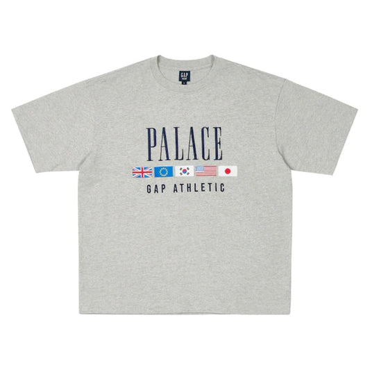 Palace x Gap Heavy Jersey T-Shirt Grey
