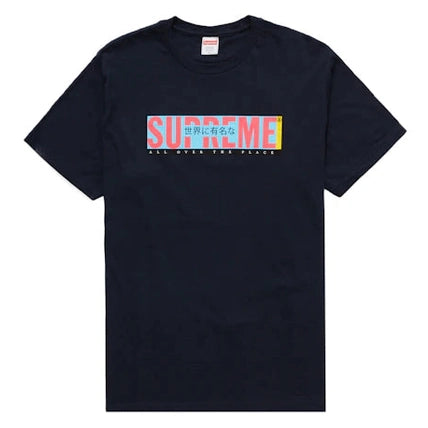 Supreme All Over Tee Navy