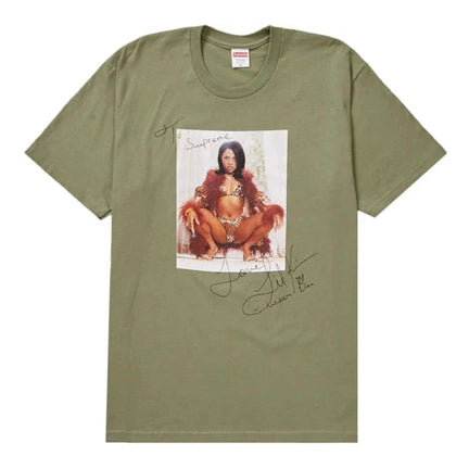 Supreme Lil Kim Tee Light Olive