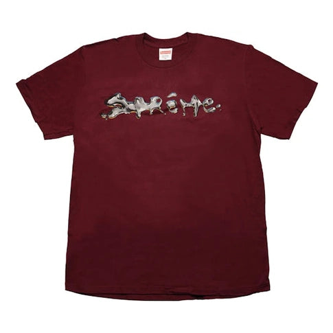 Supreme Liquid Tee Burgundy