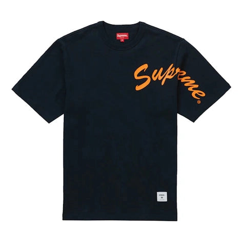 Supreme Shoulder Arc S/S Top Navy
