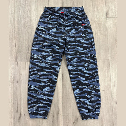 Supreme Small Box Sweatpant FW24 Blue Tiger Camo