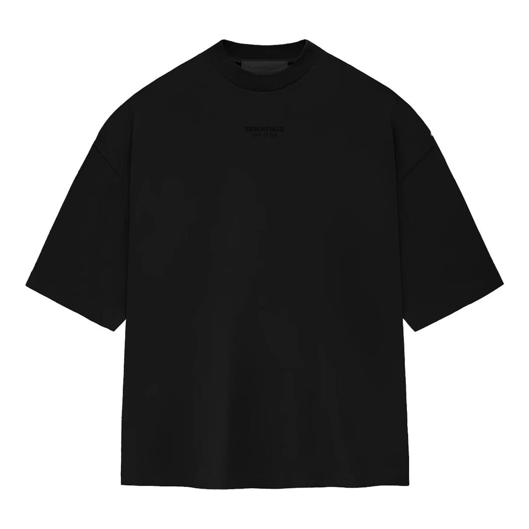 Fear of God Essentials Small Logo Tee Jet Black