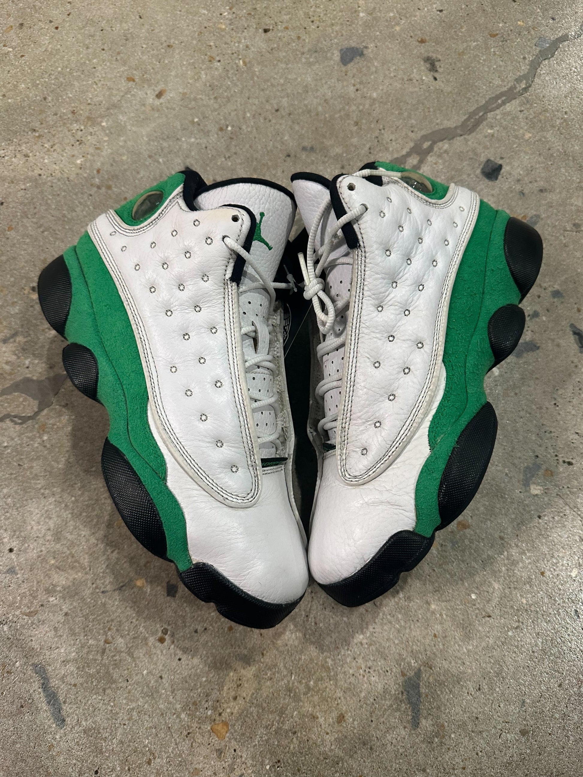 Jordan 13 Retro White Lucky Green (GS)